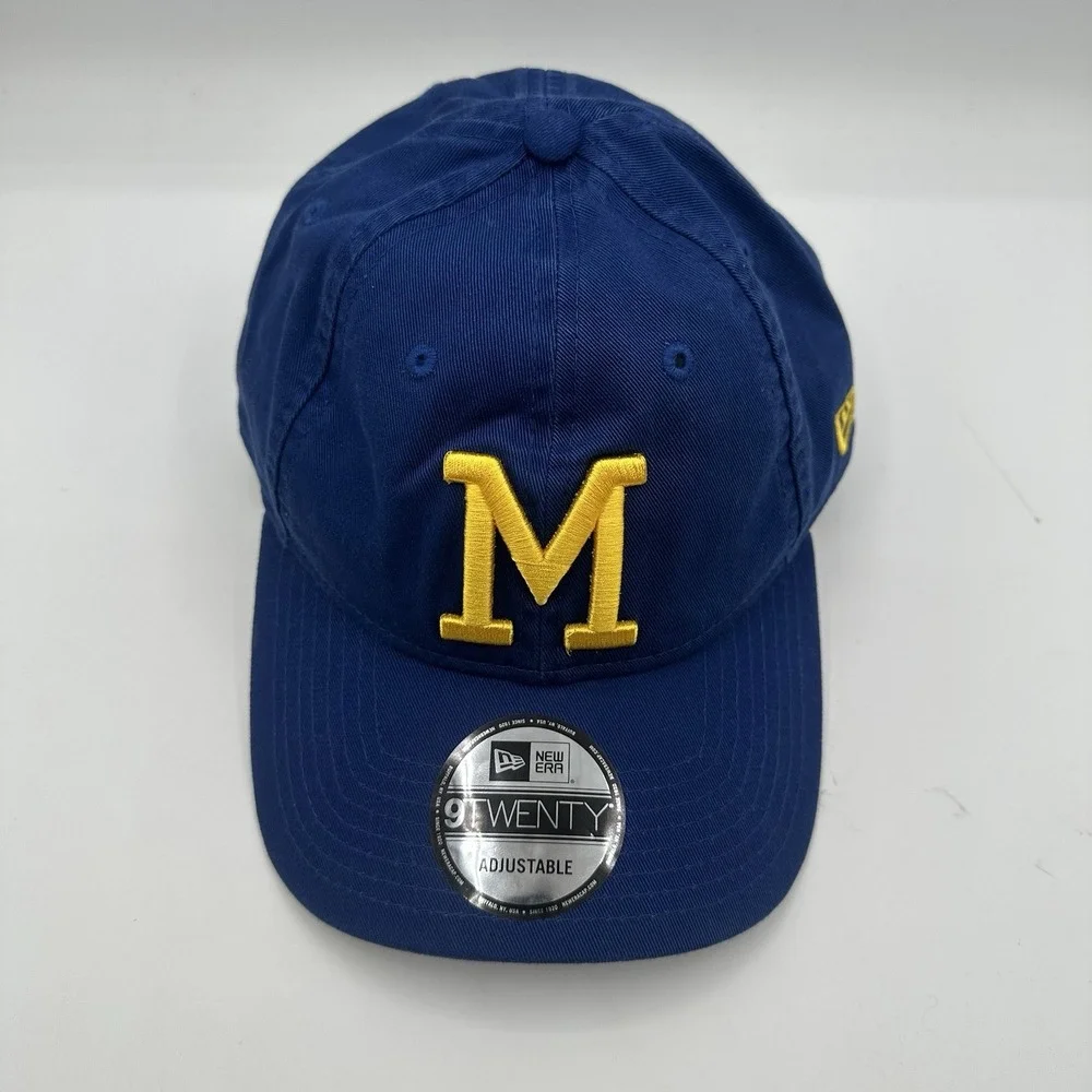 New Era 9Twenty‎ Milwaukee Brewers Hat Cap Strapback Adjustable Throwback Retro